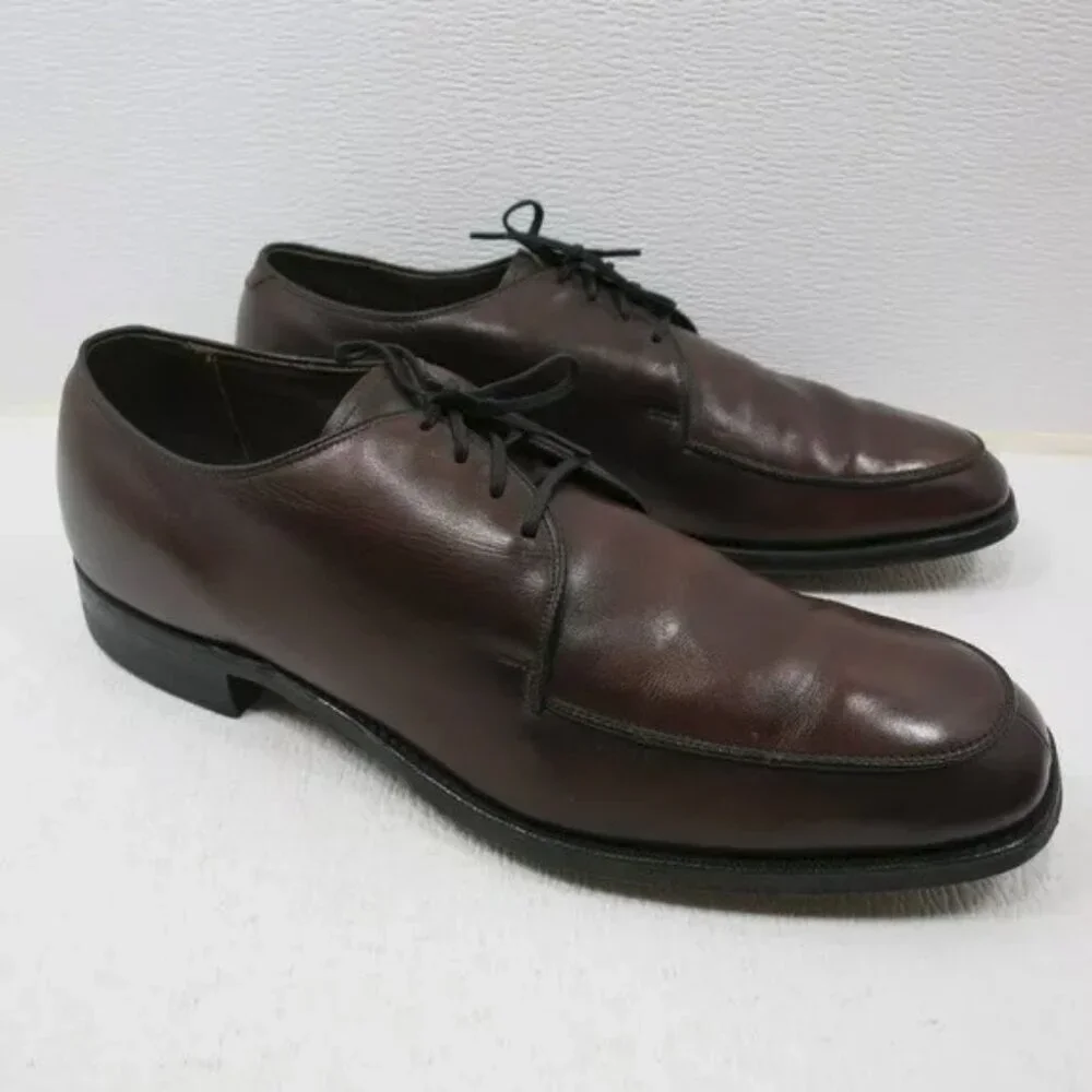 Wright Split Toe Leather Dress Oxfords Men's Footwear Shoes Zapatos Sz 11.5 D/B